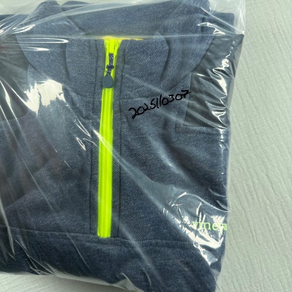 Vineyard Vines Quarter Zip Pullover Sweatshirt Blue Men Sz M Martha's Vineyard - Picture 8 of 8